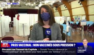 Covid-19: de plus en plus de primo-vaccinés dans ce centre de vaccination à Vélizy