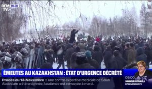 L'état d'urgence décrété au Kazakhstan, après des émeutes ayant conduit à plusieurs dizaines de morts