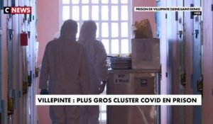Villepinte : plus gros cluster Covid en prison