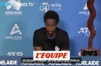 Monfils : « A la fin de l'année, je me sentais déjà beaucoup mieux » - Tennis - ATP - Adélaïde