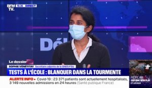 Sophie Vénétitay (SNES-FSU): "Jean-Michel Blanquer a contribué à l'immense désorganisation que nous connaissons actuellement" à l'école
