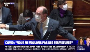 Jean Castex: "L'alternative c'est la fermeture des écoles, de l'économie et ça nous ne le voulons pas"