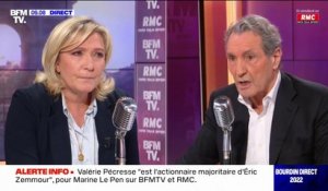 Marine Le Pen promet que les allocations familiales "seront réservées aux Français" si elle est élue