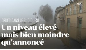 Inondations dans le Sud-Ouest : le pic de la crue atteint dans la commune girondine de La Réole