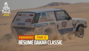Résumé Dakar Classic  - Étape 12 - #Dakar2022