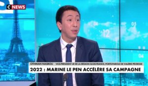 Othman Nasrou :«Les Français ne se laisseront pas piéger par la mise en scène de Marine Le Pen devant le Louvre»