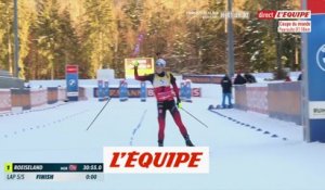 Roeiseland remporte la poursuite de Ruhpolding - Biathlon - CM (F)
