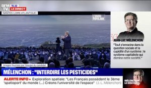 Jean-Luc Mélenchon "interdira séance tenante" les pesticides