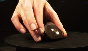Enigma, ce rarissime diamant noir préhistorique mis aux enchères à Dubaï