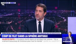 Christophe Castaner: "Personne ne reculera dans ma majorité face aux menaces"