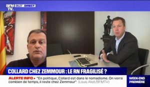 "Ça fait 3 ans qu'il aurait dû quitter le RN": Louis Aliot réagit sur BFMTV au départ de Gilbert Collard