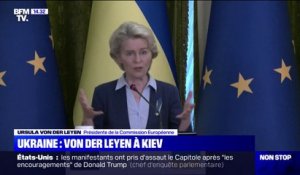 "Nous travaillons sur la reconstruction": Ursula von der Leyen s'exprime depuis Kiev pour sa deuxième visite depuis le début de la guerre