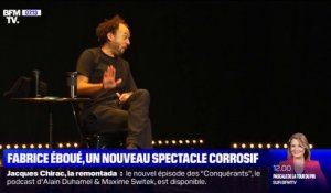 "Adieu hier": le nouveau spectacle corrosif de Fabrice Éboué