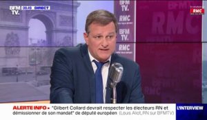 Louis Aliot sur le député LaREM agressé à Perpignan: "La politique ce n'est pas la guerre civile"