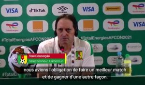 8es - Toni Conceição, sélectionneur du Cameroun : "Nous ne sommes pas satisfaits"