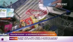 RMC chez vous :  Pouvoir d'achat, la souffrance de nombreux foyers - 27/01