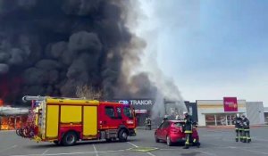 Incendie à Centrakor Langon (Gironde)