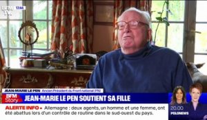 Jean-Marie Le Pen: "Je soutiendrai Marine Le Pen"