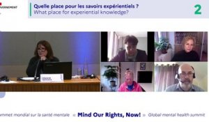 Sommet mondial sur la santé mentale - 5-6 octobre 2021 - Atelier 2 (FR)