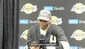 Lakers - Westbrook : "Toujours capable de produire ce genre de performance pour l'équipe"