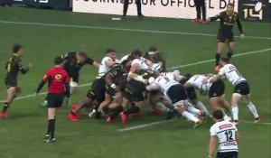 TOP 14 - Essai de Motu MATU'U (CAB) - CA Brive - Biarritz Olympique - J16 - Saison 2021/2022