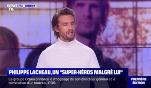 "Les gens ont besoin de légèreté, de rire, d'oxygène": Philippe Lacheau témoigne deux jours avant la sortie de son dernier film "Super-héros malgré lui"