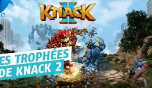 KNACK 2 (PS4) : trophées et achievements du jeu de SONY