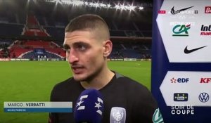 Marco Verratti après la défaite contre Nice : "On doit continuer de travailler"