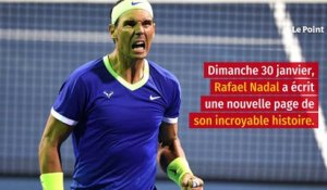 Open d'Australie : Nadal remporte son 21e grand chelem, un record