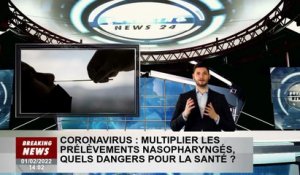 Coronavirus : doublement des prélèvements nasopharyngés, quels risques sanitaires ?