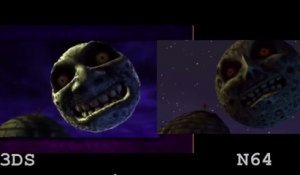 Zelda Majora's Mask : le comparatif graphique des versions 3DS et Nintendo 64