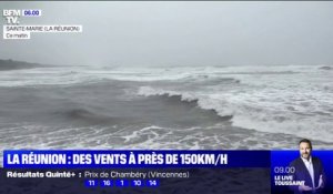 La Réunion en proie à des vents violents à près de 150 km/h
