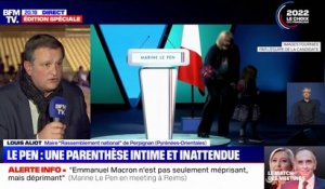 Louis Aliot: "Peut-être que pendant 20 ans, Marine Le Pen n'a pas assez parlé d'elle, de ce qu'elle a vécu"