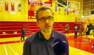 Stephane Coignet coach du Martigues sport Basket