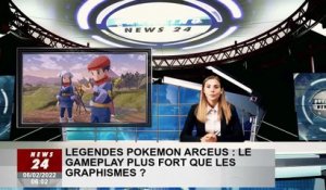 Pokémon Legends Arceus : Un gameplay plus puissant que des graphismes ?