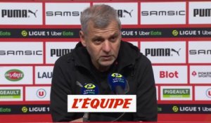 Genesio : «Maintenant, il faut confirmer» - Foot - L1 - Rennes