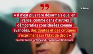 Présidentielle : la remise en cause de « l’État de droit » inquiète Fabius