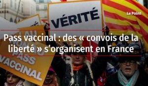 Pass vaccinal : des « convois de la liberté » s’organisent en France