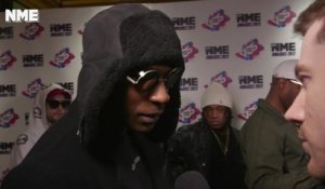 Skepta calls Wiley "selfless" on the red carpet @ VO5 NME Awards