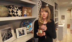 NME AWARDS 2016: Taylor Swift Accepts Best International Solo Artist Award Supported By Nikon