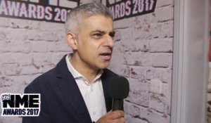 Sadiq Khan on the success of London's Night Tube - VO5 NME Awards 2017