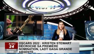 Oscars 2022 : Kristen Stewart nominée pour la première fois, Lady Gaga largement absente...