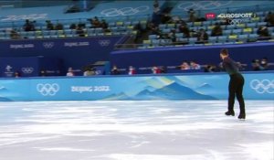 Une belle performance mais de la frustration pour Aymoz sur libre  patinage artistique  JO 2022