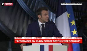 Emmanuel Macron : «Le monde de demain sera plus électrique»