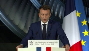 Nucléaire: Emmanuel Macron souhaite que "6 EPR2 soient construits et que les études sur la construction de 8 EPR2 additionnels soient lancées"