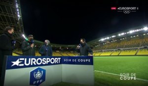 "A la mi-temps, j'ai dit 'démerdez-vous'" : Kombouaré sévère malgré la qualification de Nantes