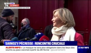 Valérie Pécresse fait part d'une conversation "franche et affectueuse" avec Nicolas Sarkozy