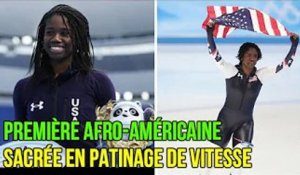 Erin Jackson, première Afro Américaine sacrée en patinage de vitesse