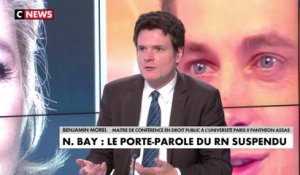 Benjamin Morel : «La meilleure façon pour le RN de gérer cette situation, c’est de faire profil bas»