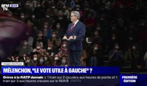 Présidentielle: Jean-Luc Mélenchon, le vote "utile" à gauche ?